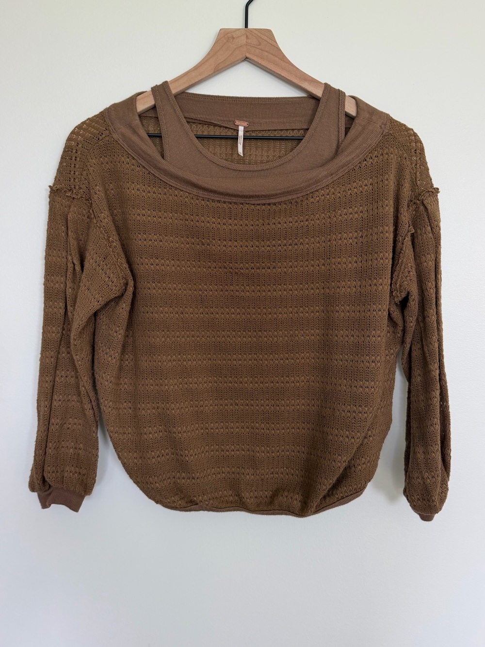 Free People Sistine Cold Shoulder Top